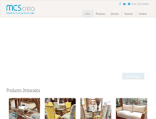 Tablet Screenshot of mueblesceciliasantander.cl